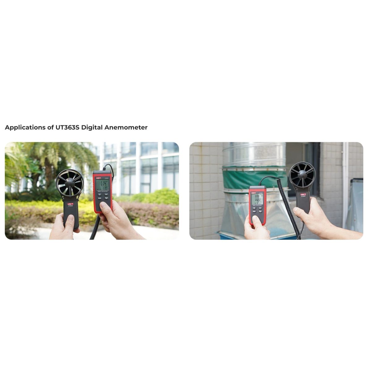 UNI-T UT363S Digital Anemometer-جهاز قياس سرعة الرياح والحرارة 3