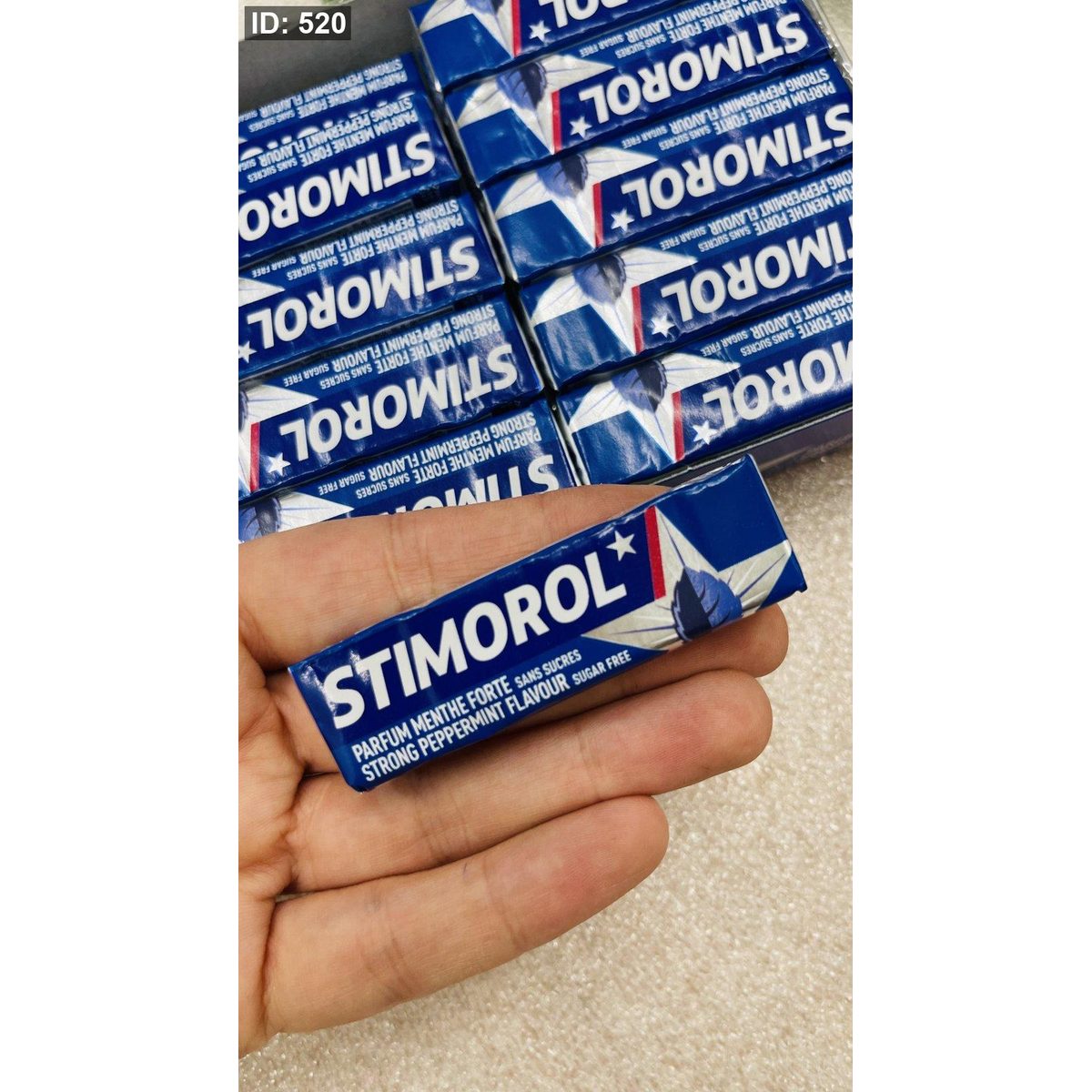 علكة طبية Stimorol foil بطعم النعنع القوية 🌿