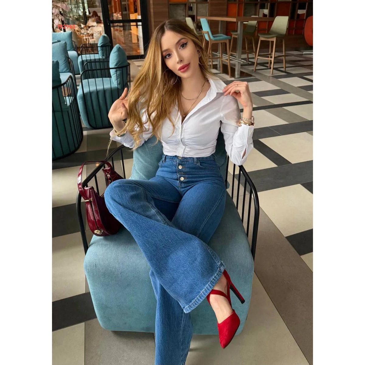 بنطلون جينز Zara 2