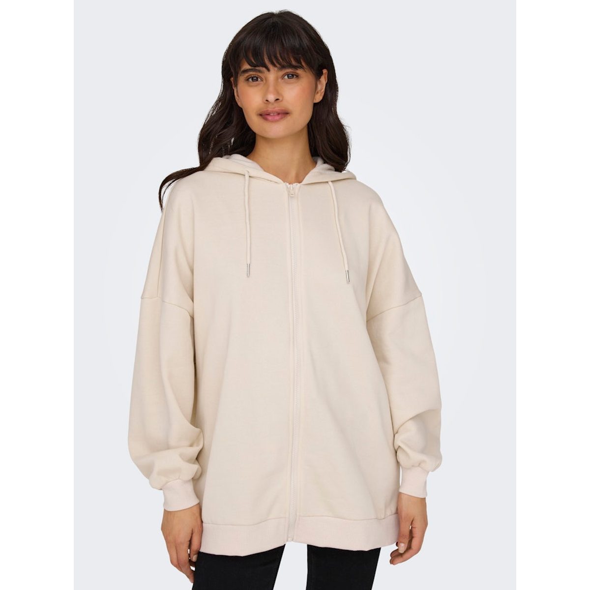 OVERSIZE ZIP HOOD SWEATSHIRT 4