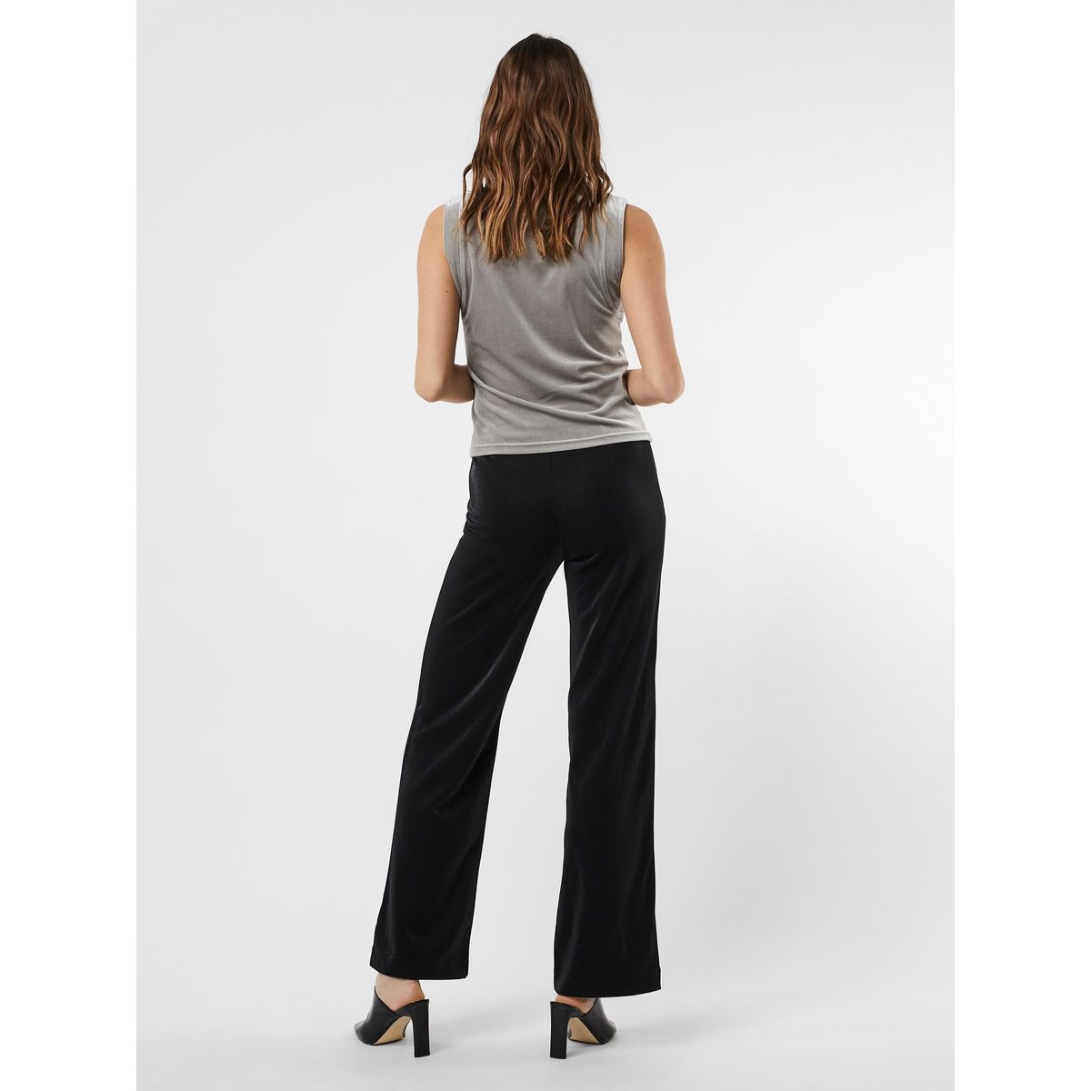MID RISE STRAIGHT SHIMMER PANT 2