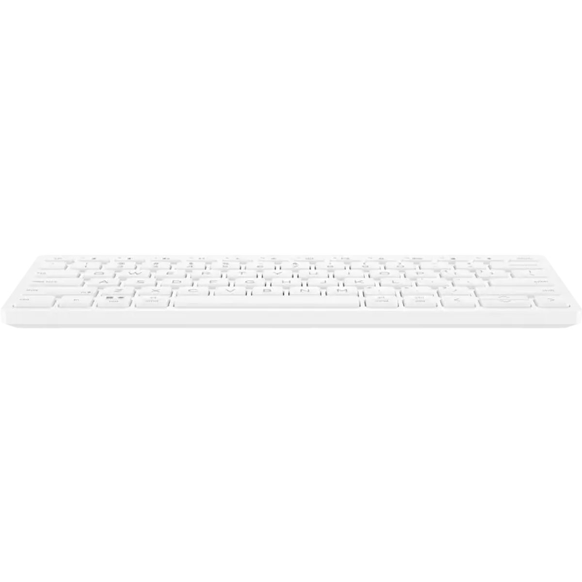 HP 350 Compact Multi-Device Bluetooth White Keyboard (692T0AA) لوحة مفاتيح صغيرة الحجم متعددة الأجهزة تعمل بتقنية البلوت