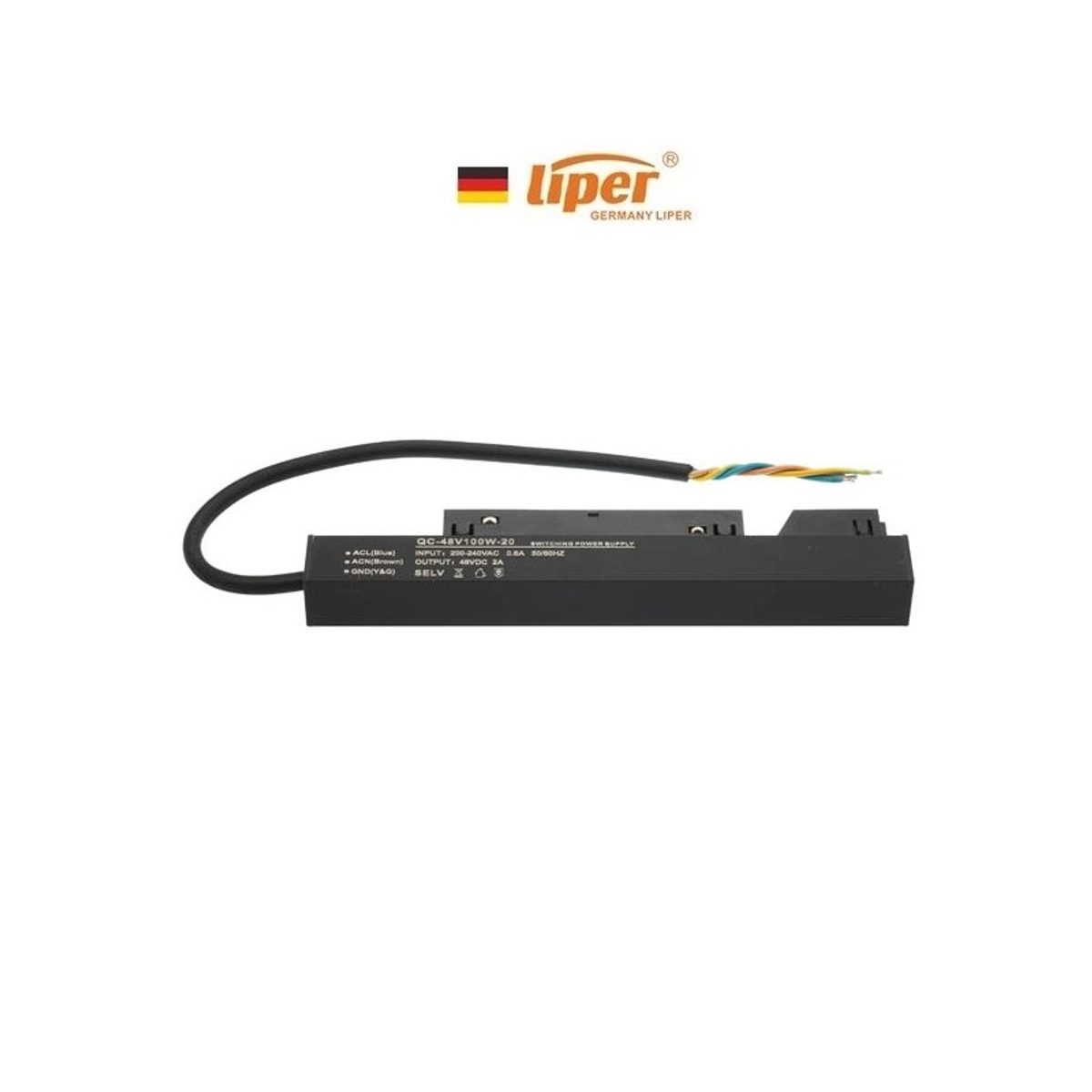 محول كهرباء انارة مغناطيس LIPER power supply 100W 48V DC