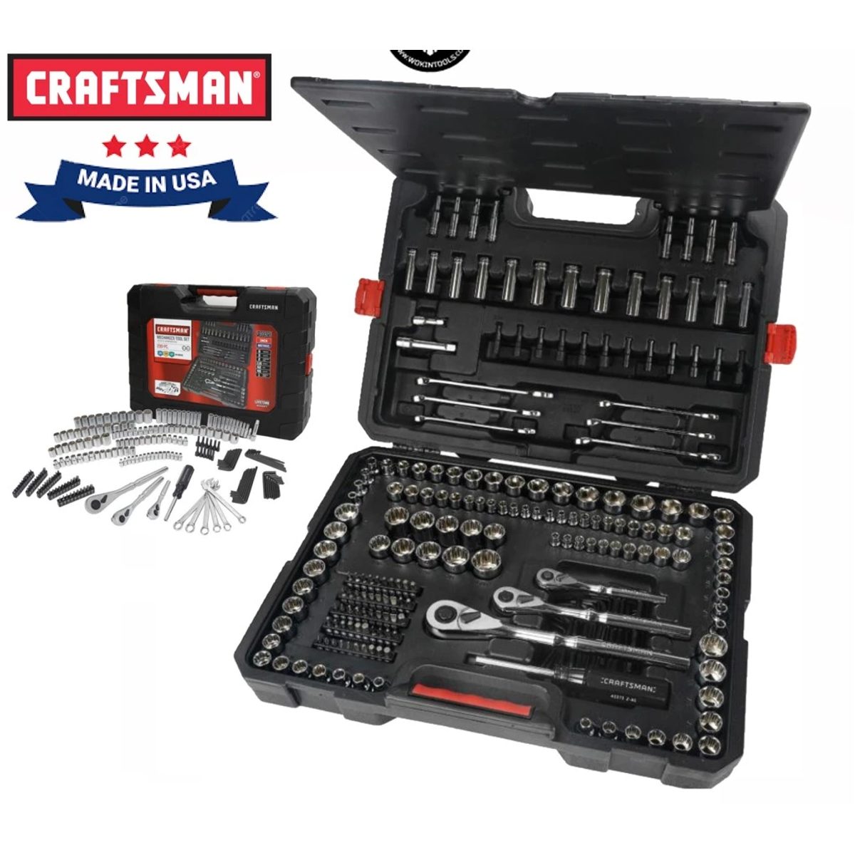CRAFTSMAN -طقم بكسات 230 قطعة امريكي