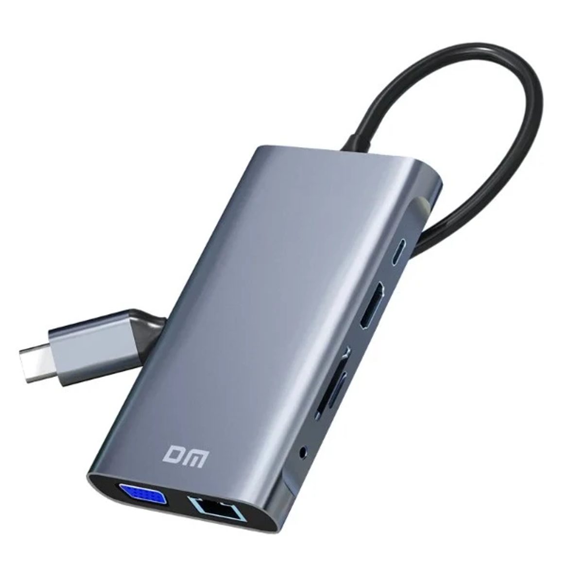 DM CHB055 Type C 3.1 10 in 1 USB HUB-For Industrial use موزع -تحويلة 2