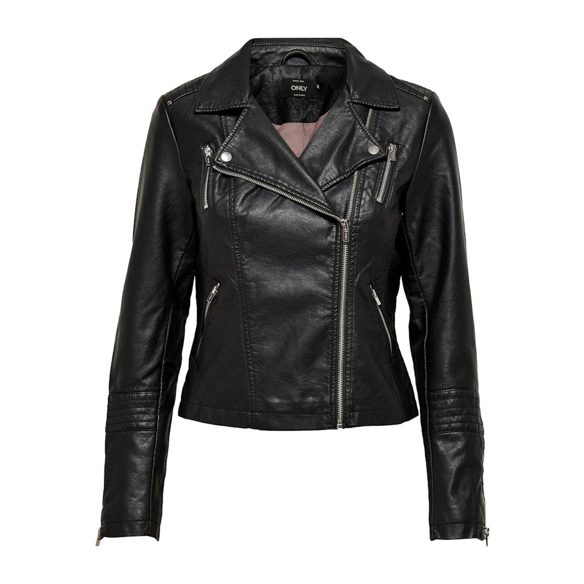LEATHER BIKER JACKET 6