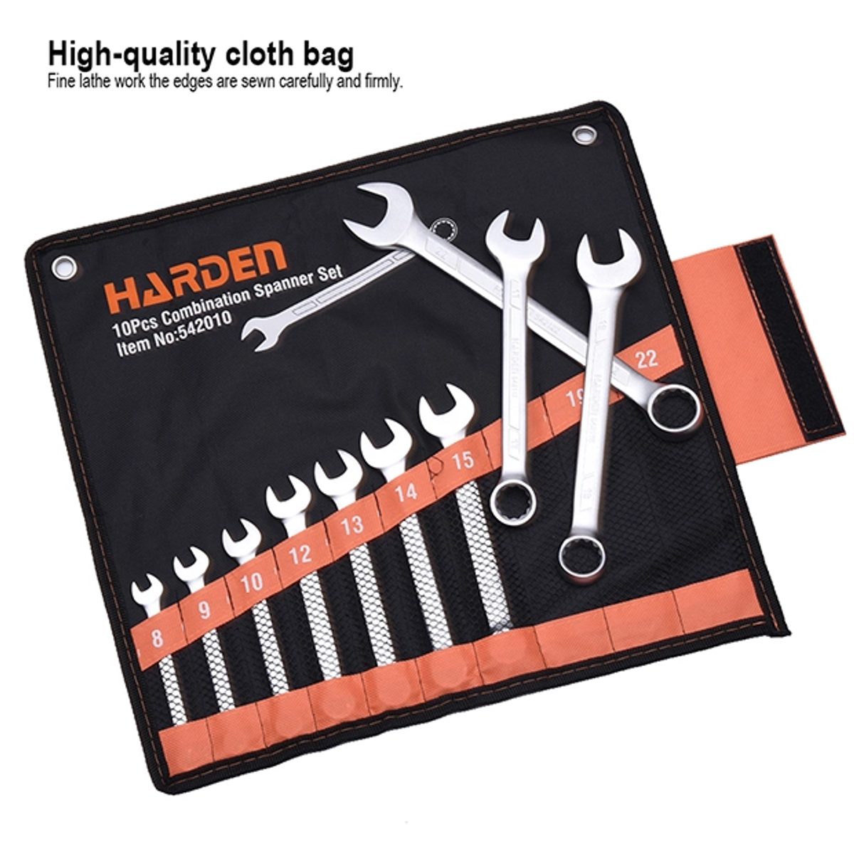 HARDEN 542012 Spanner Set-طقم شق رنج 12 قطعة 4
