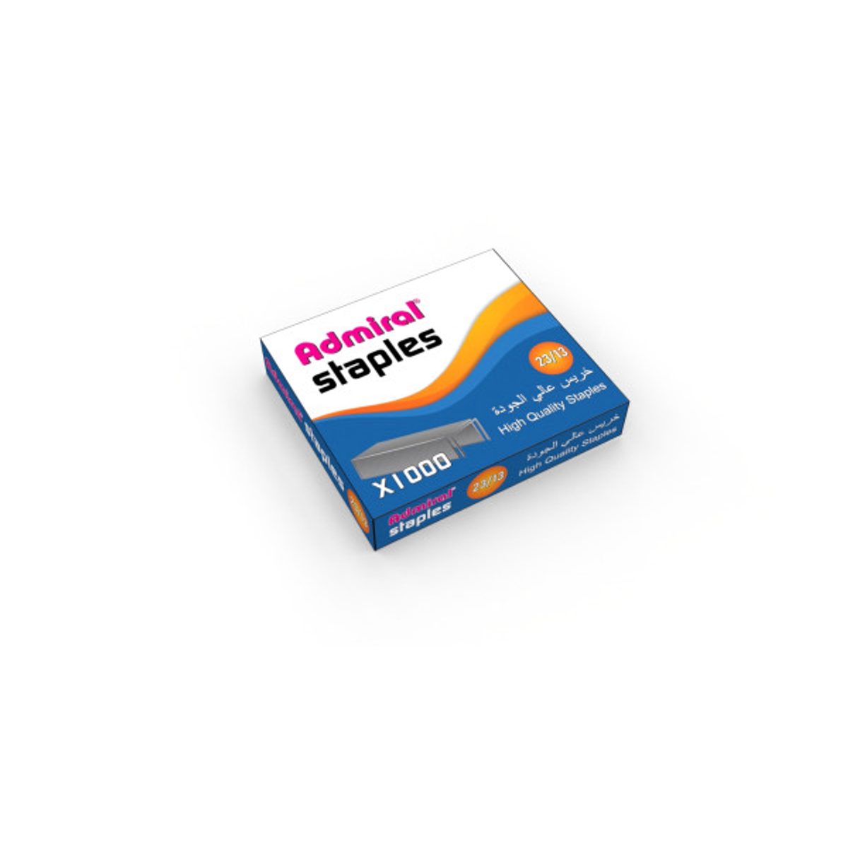 خريس كتب أدميرال حجم Admiral Staples 23/13