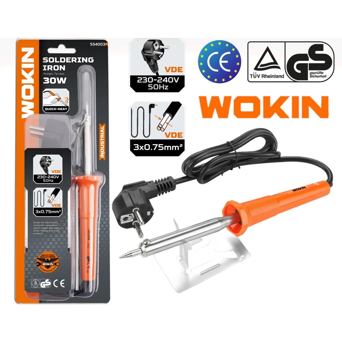 WOKIN 554003-كاوي الحام الكتروني 30 واط