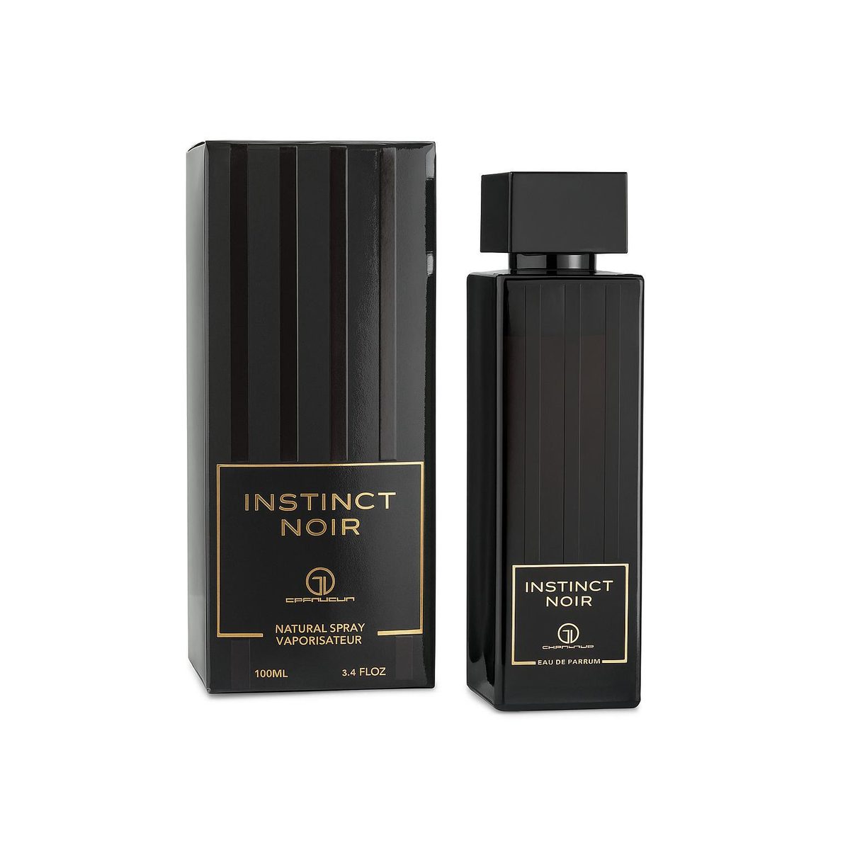 Instinct Noir – عطر فاخر بلمسات عطرية خشبية وأناقة عصرية.