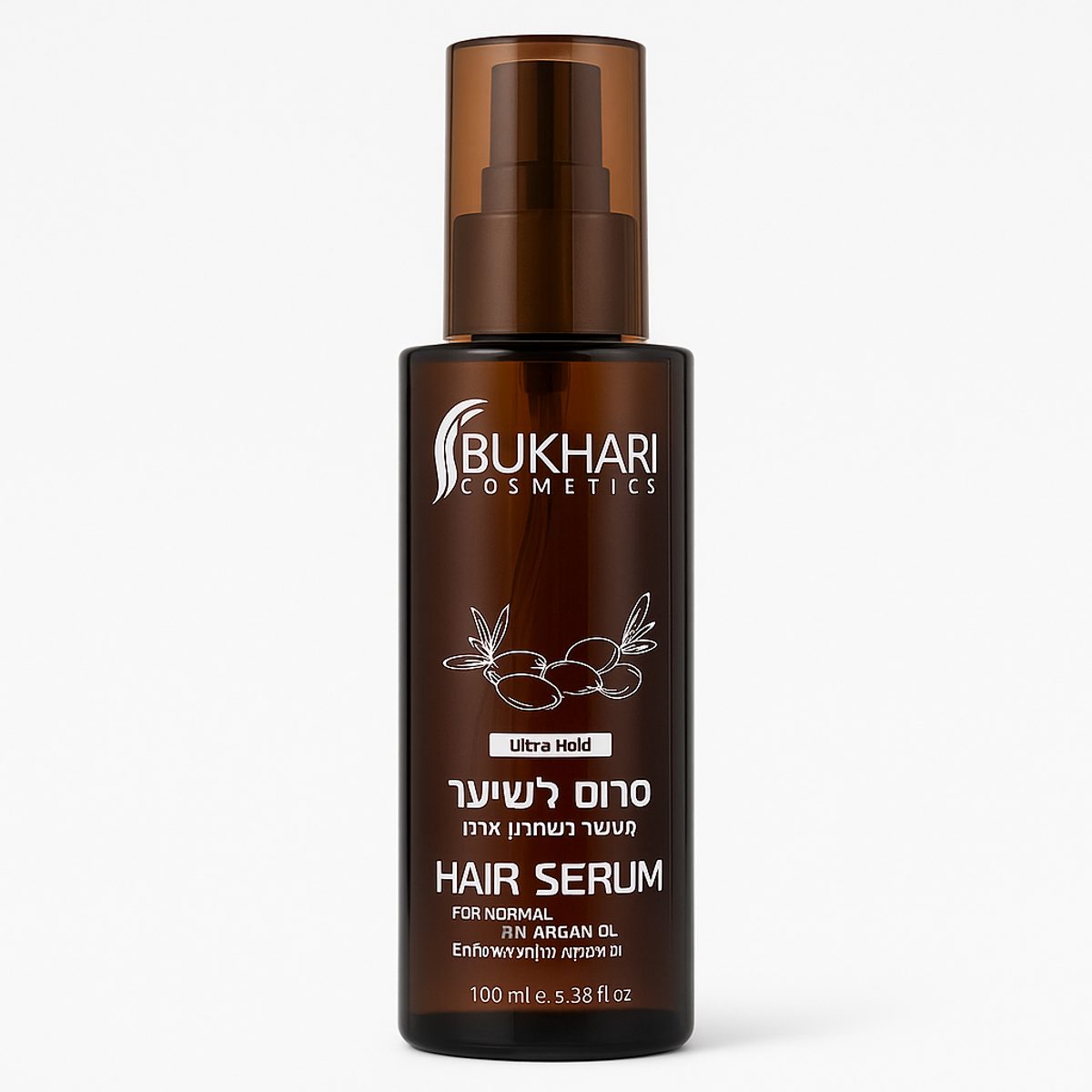 Bukhari Cosmetics – سيروم الشعر بزيت الأرغان