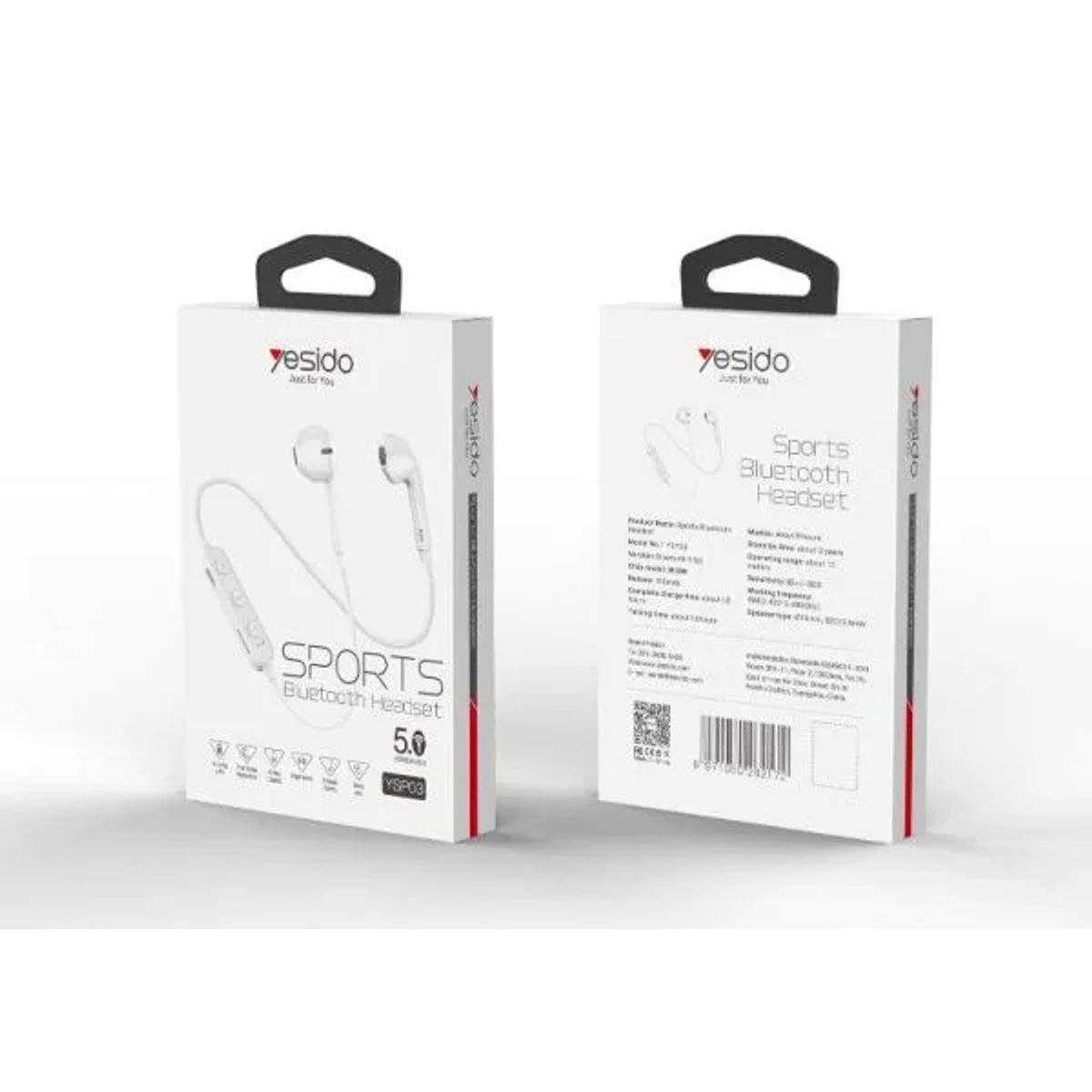 YESIDO YSP03 Sportd Bluetooth Headset-سماعة بلوتوث – رياضية لاسلكية 4