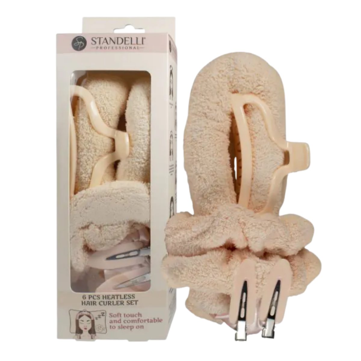 Standelli Heatless Hair Curler - Soft Beige