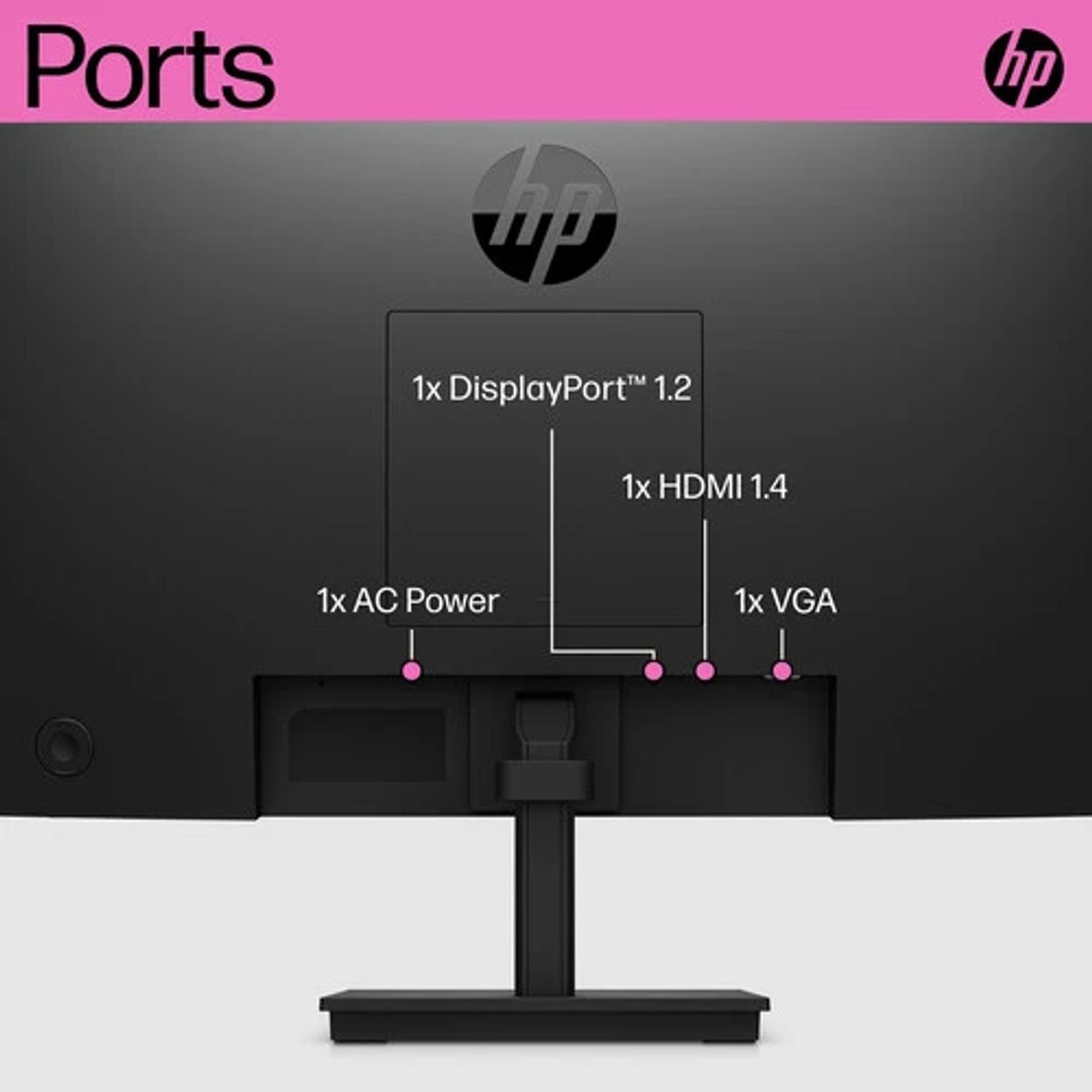 HP P22 G5 FHD MNTR 64X86AA 4
