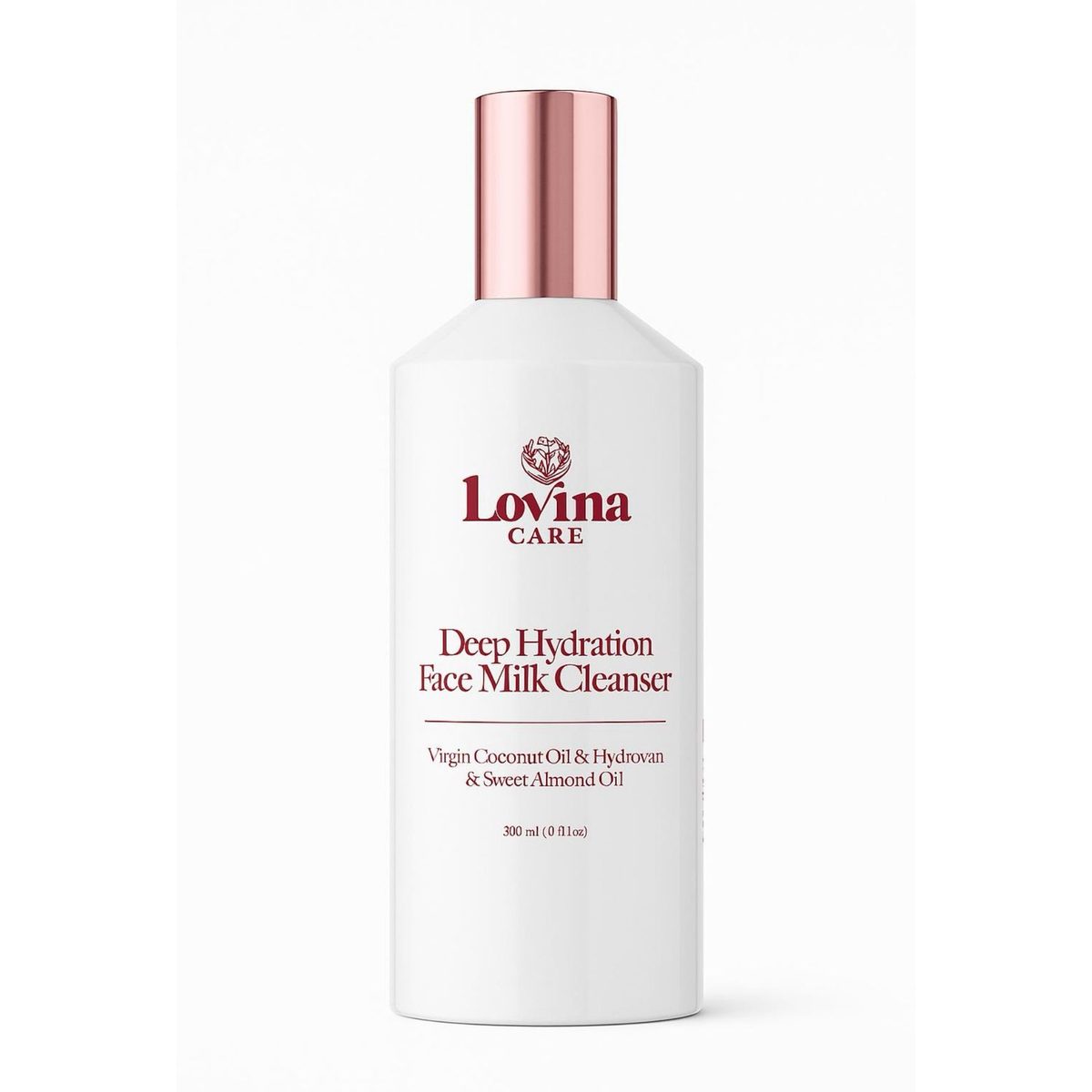 Lovina Care – غسول الحليب للوجه بترطيب عميق - 300 مل