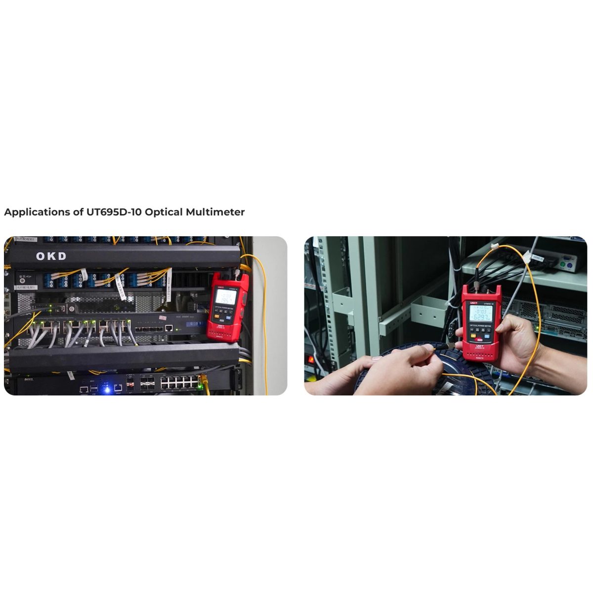 UNI-T  UT695D-10 Optical Multimeter-جهاز لقياس خطوط الفايبر 5