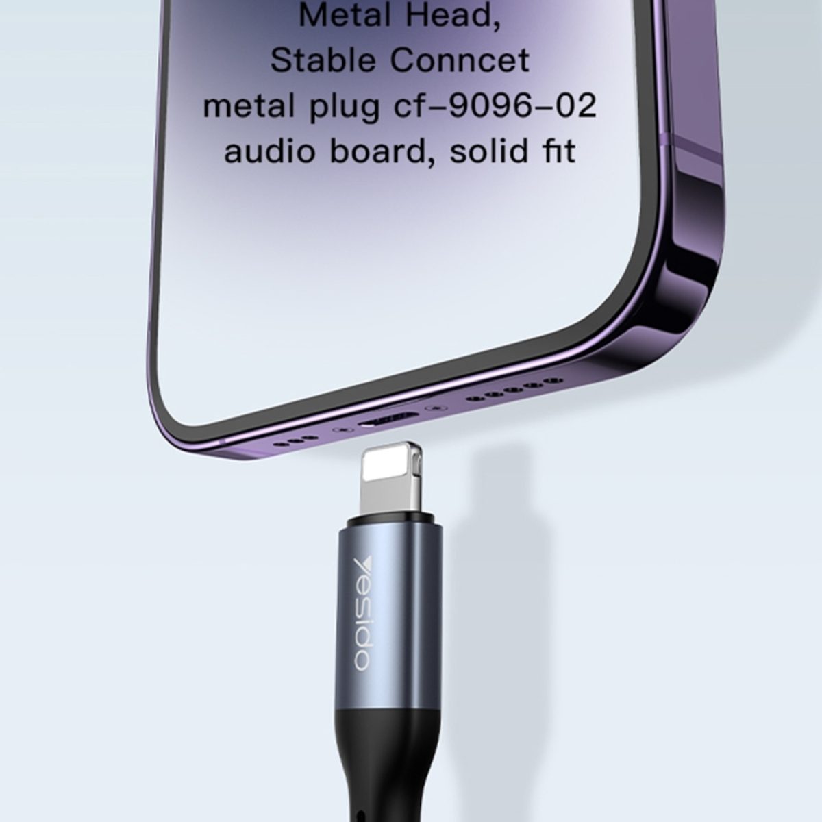 YESIDO YAU37  Lightning to 3.5mm Audio Adapter 2
