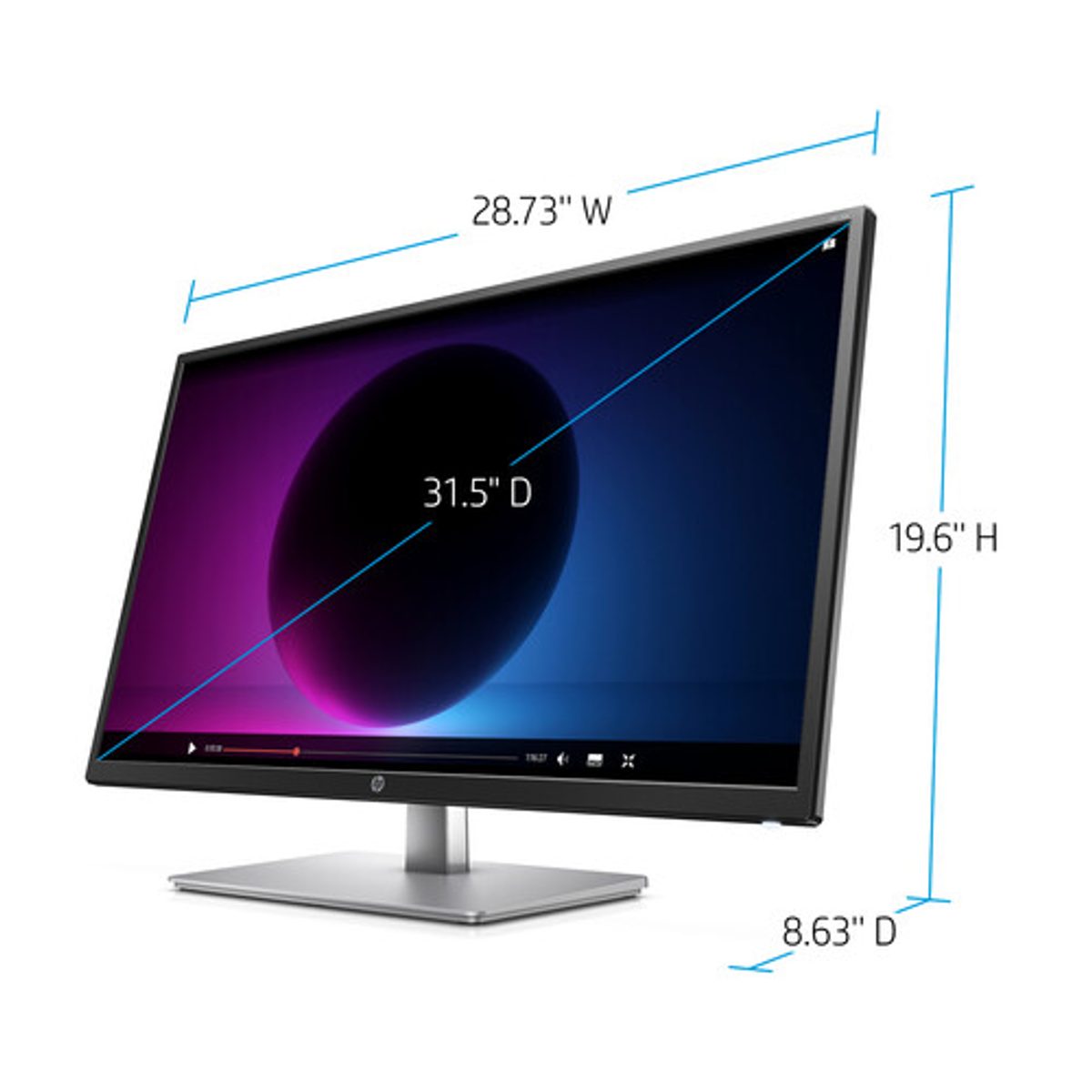 شاشة 31.5 انش HP 32s Display 4