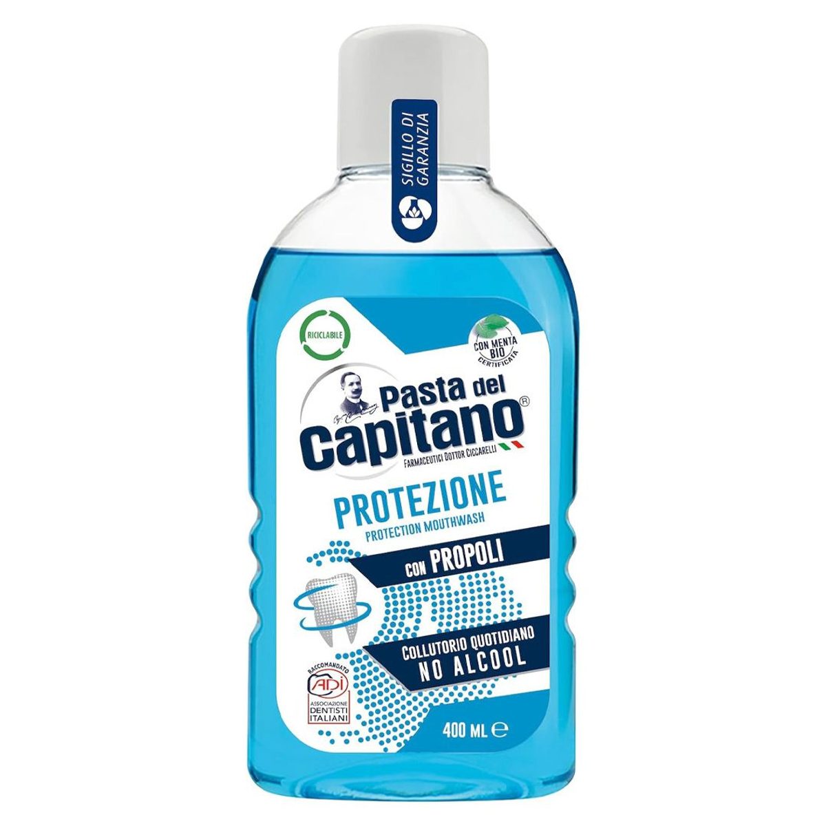 Pasta Del Capitano Whitening Mouthwash 400ML | غسول الفم لحم ...