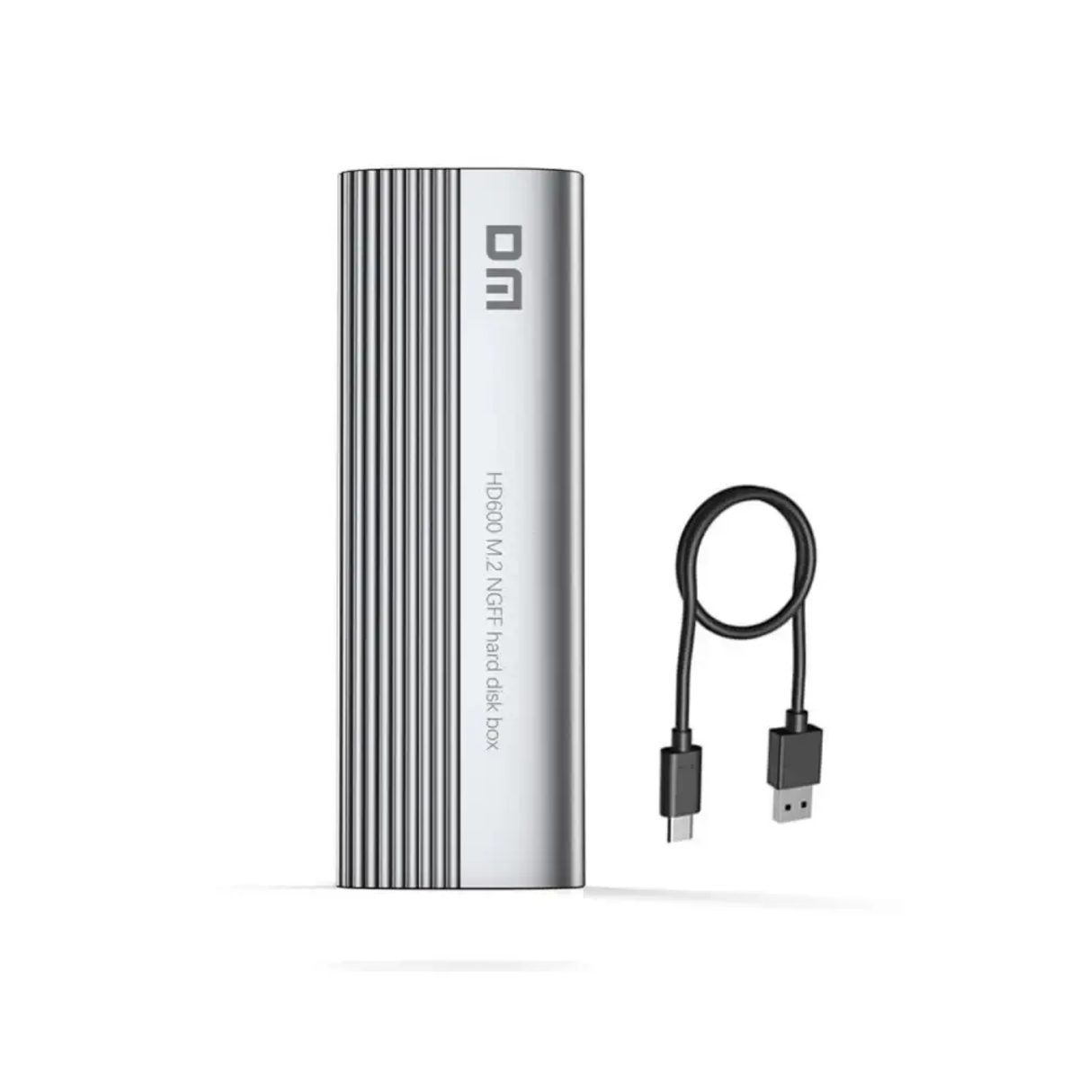 DM HD600 Type-C 3.2 Gen1 B&M/B Key M.2 NGFF SSD Box-حاضنة