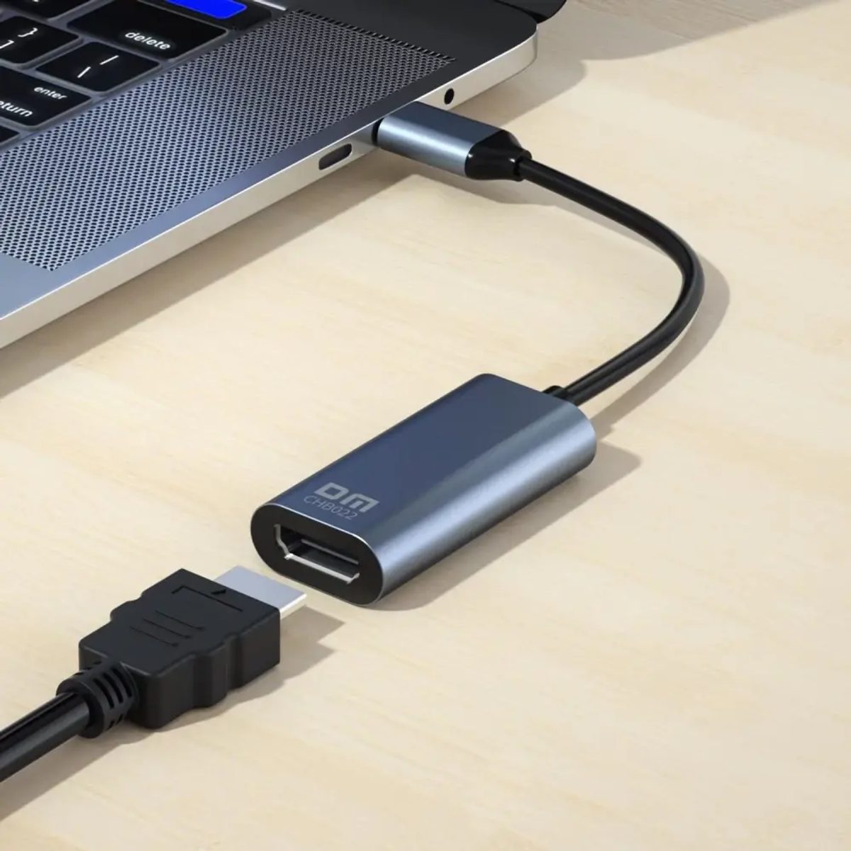 DM CHB022 Type-C to HDMI Converter تحويلة 2