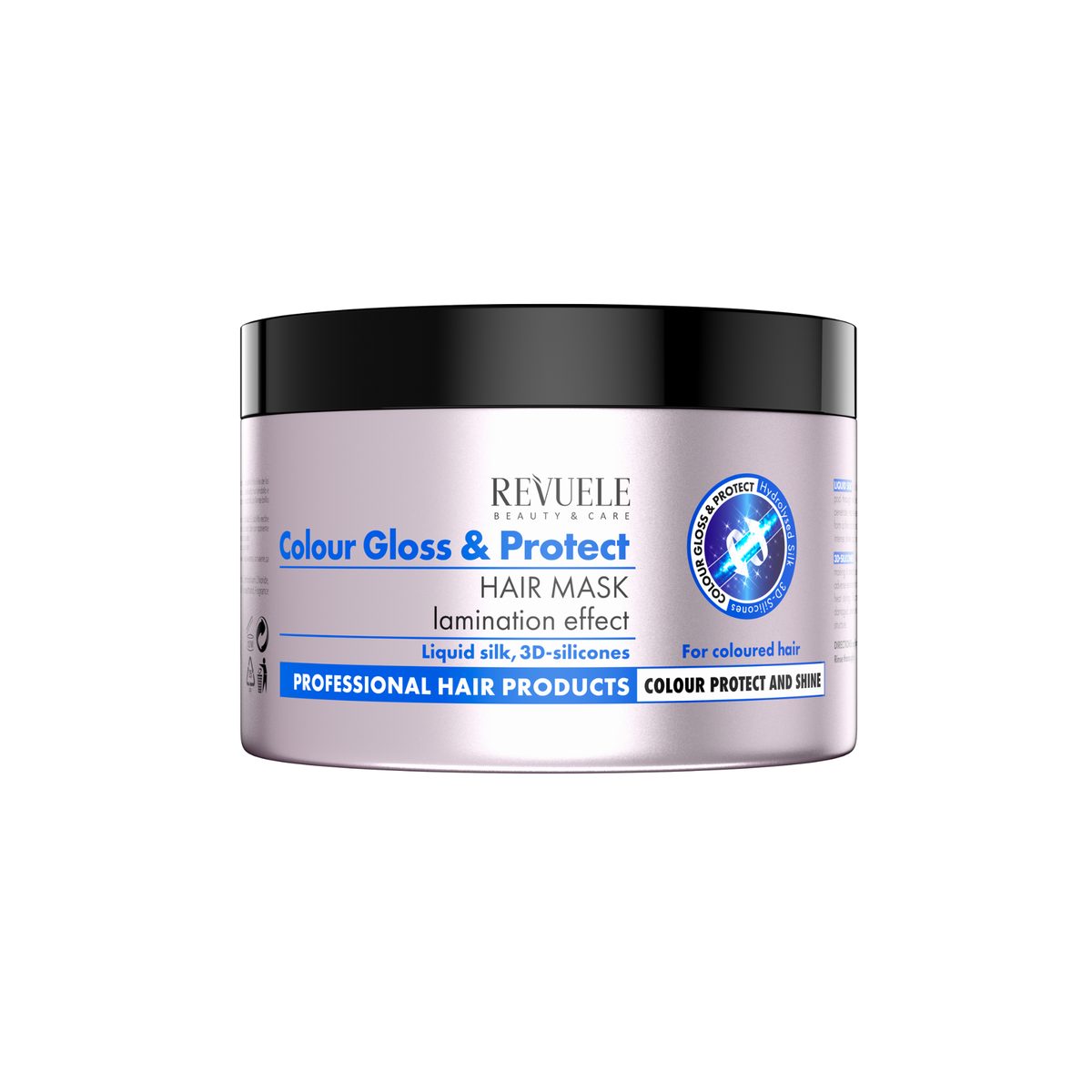 REVUELE PROFESSIONAL HAIR PRODUCTS Hair Mask Color Gloss & Protect-500ml