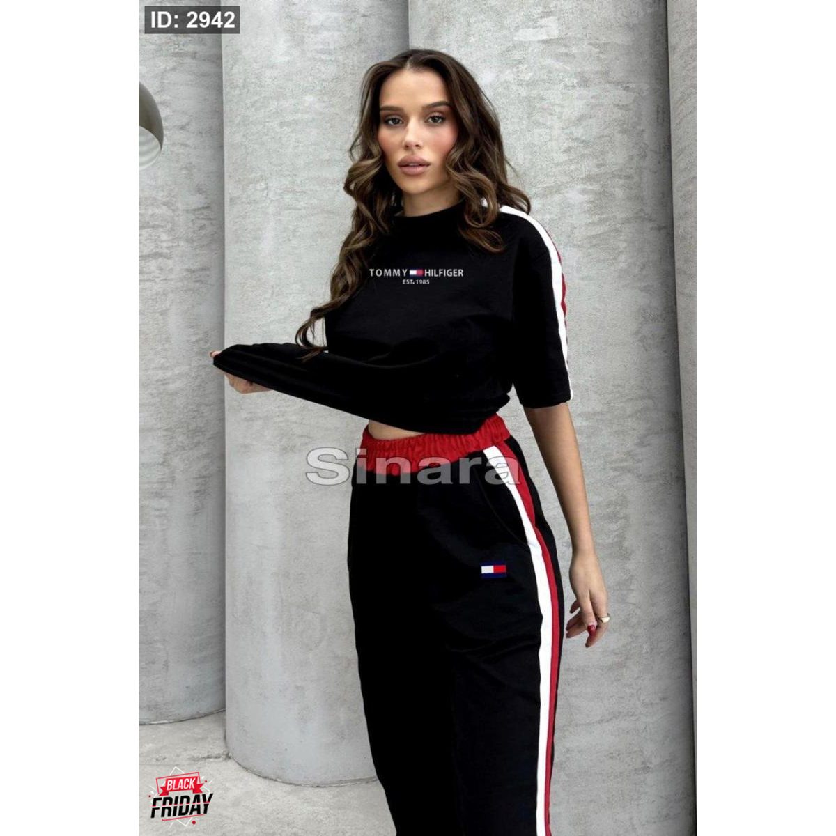 ترنج Tommy القماش قطن خيطين 2