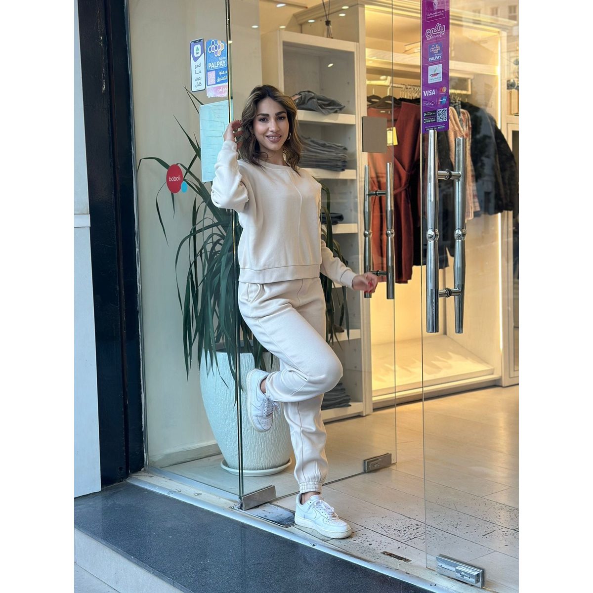HIGH WAIST SWEAT PANT 2