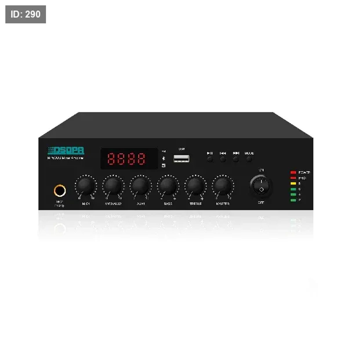 MP60UB 60W Mini Digital Mixer Amplifier with USB & Bluetooth