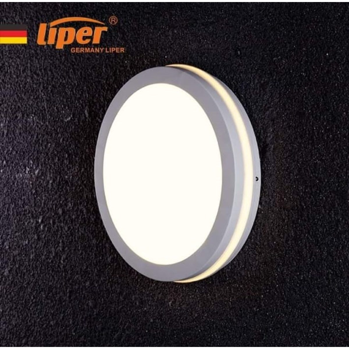 جلب مطري لد ابيض LIPER ALFA 60W 6500K IP65 2
