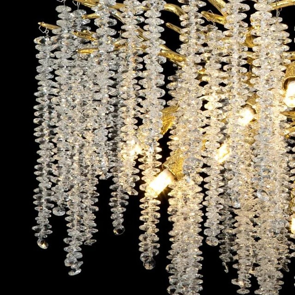 ثرية كرستال ذهبي YX1001-D600 سوبر سونيك 2