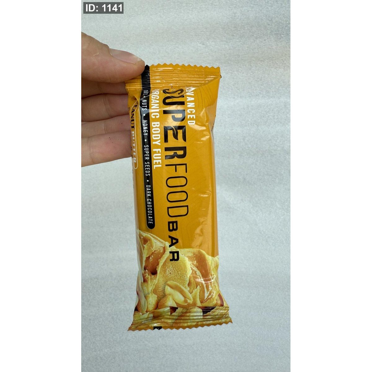 سوبر فود بار super food bar بالفول السوداني وزنه 60 غرام