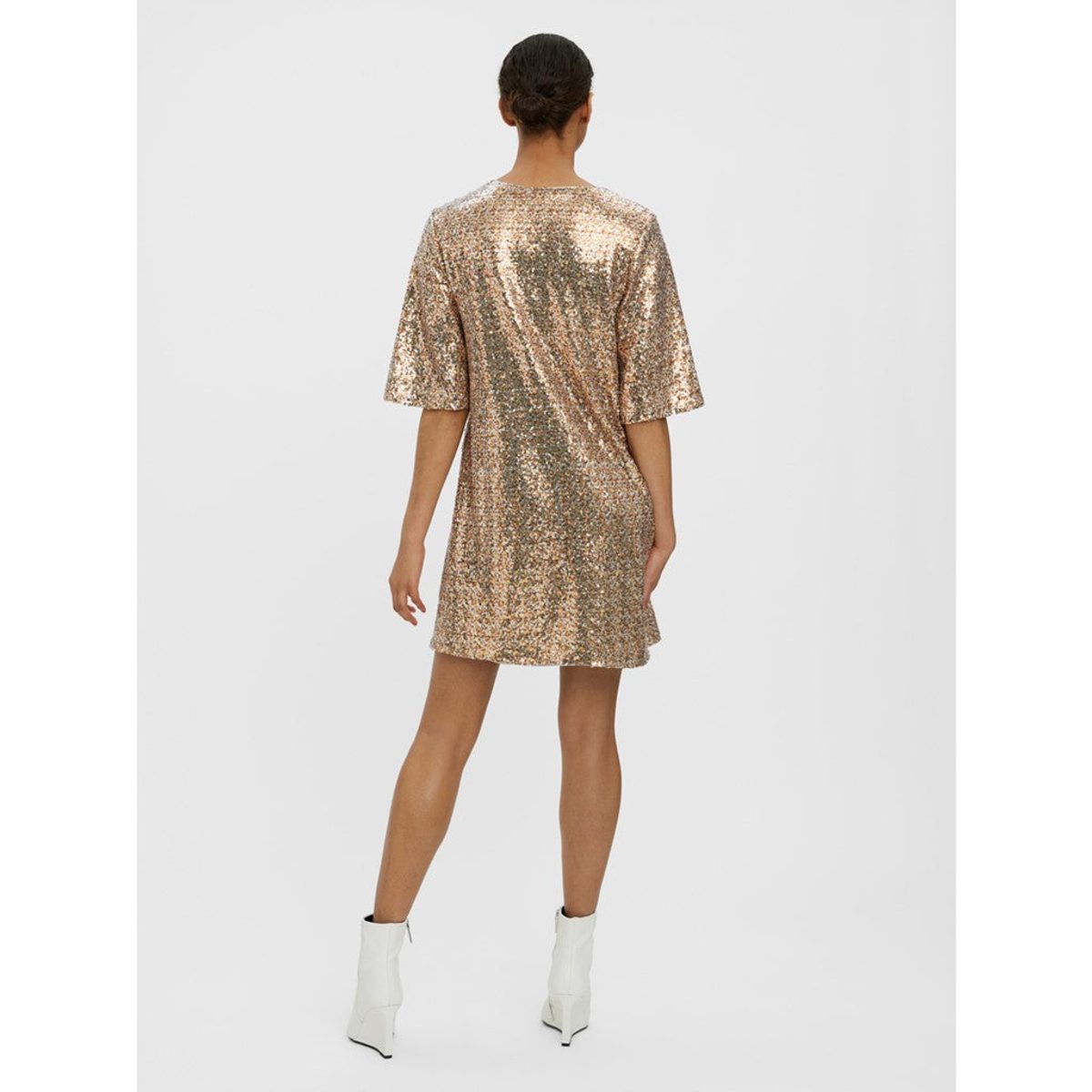 SEQUINED SHORT DRESS 3
