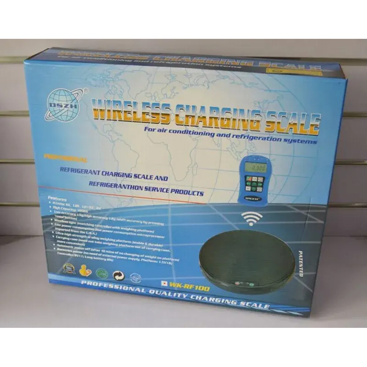 DSZH WK-RF100  Wireless refrigerant charging scale 100KG 2