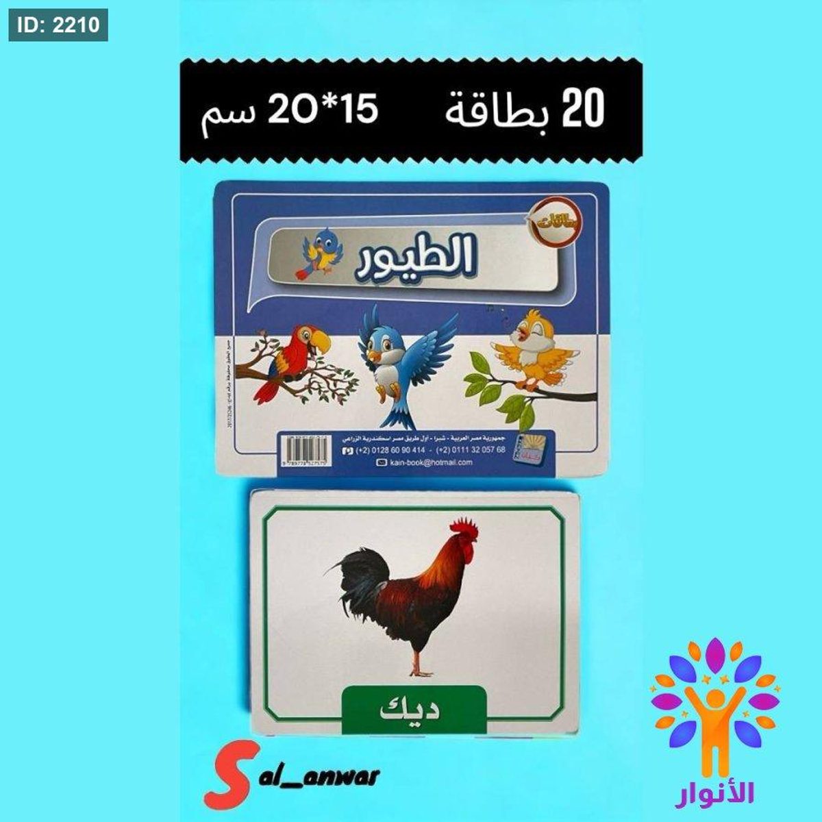 بطاقات الطيور