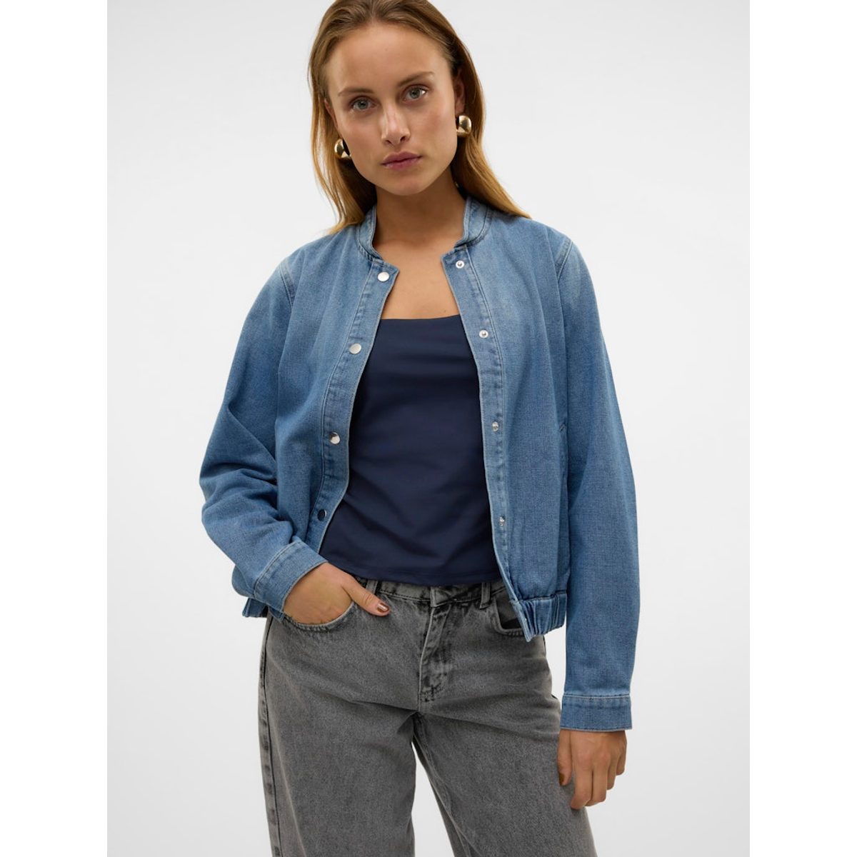 BOMBER DENIM JACKET 3