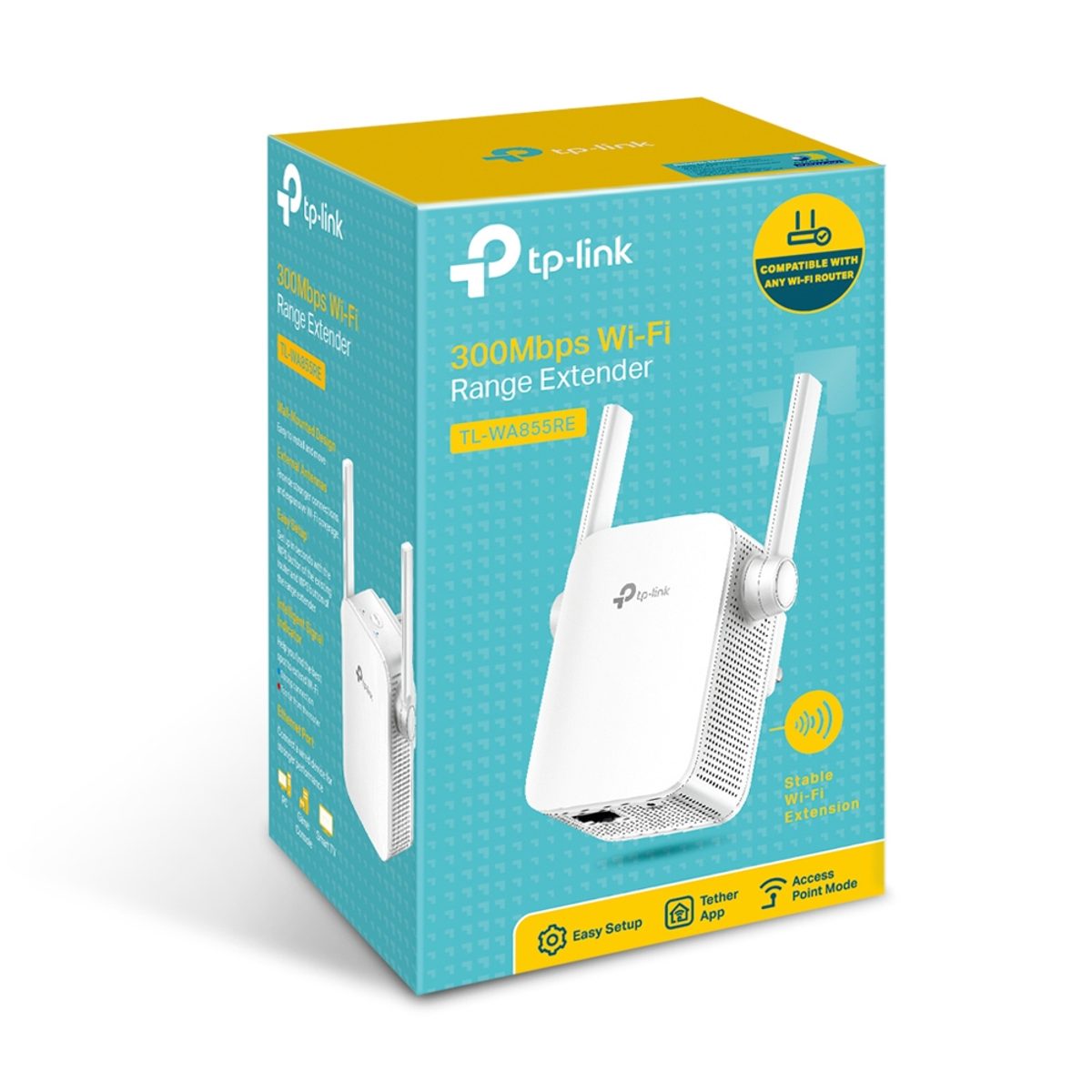 TP-LINK  300Mbps Wi-Fi Range Extender مقوي إشارة 3