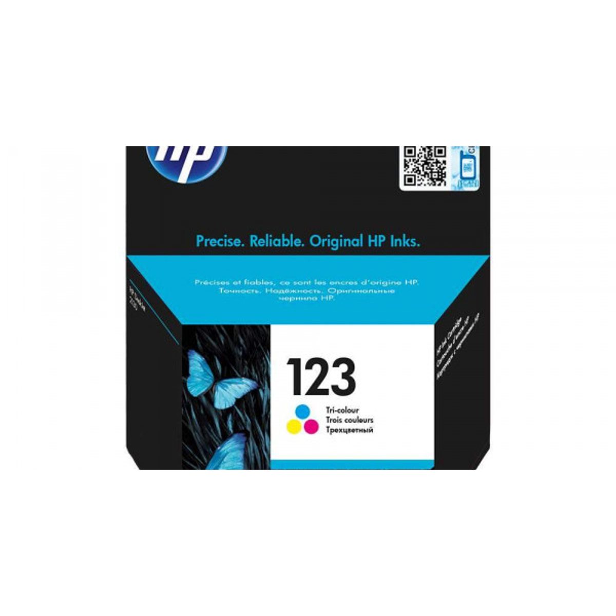 حبر طابعة ملون HP 123 tri COLOR F6V17AE