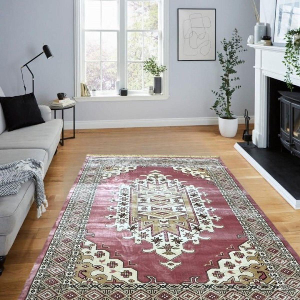سجاد حرير مقاس 140 × 200 لون HARER