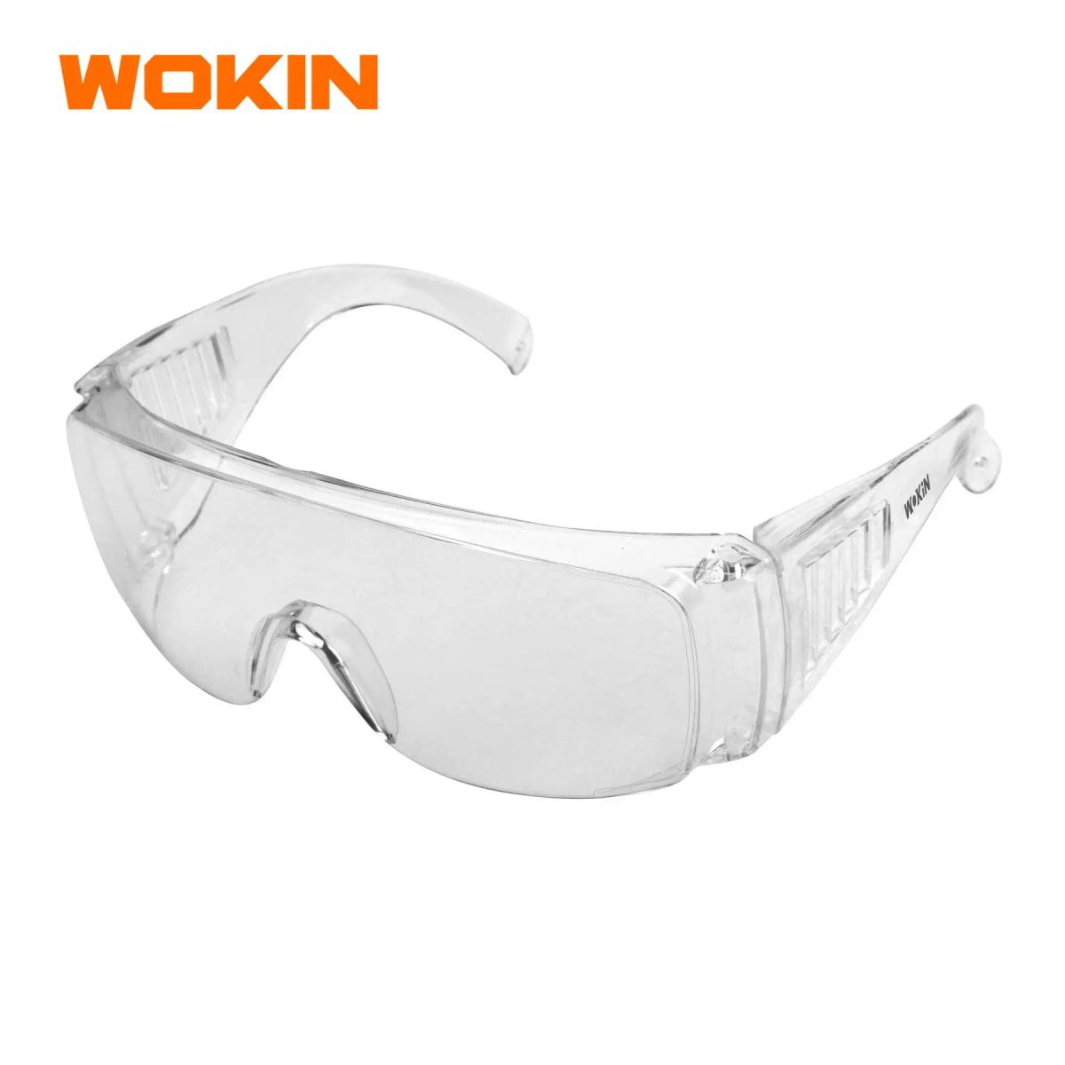 WOKIN 455100-نظارة حماية شفاف بلاستيك عريض