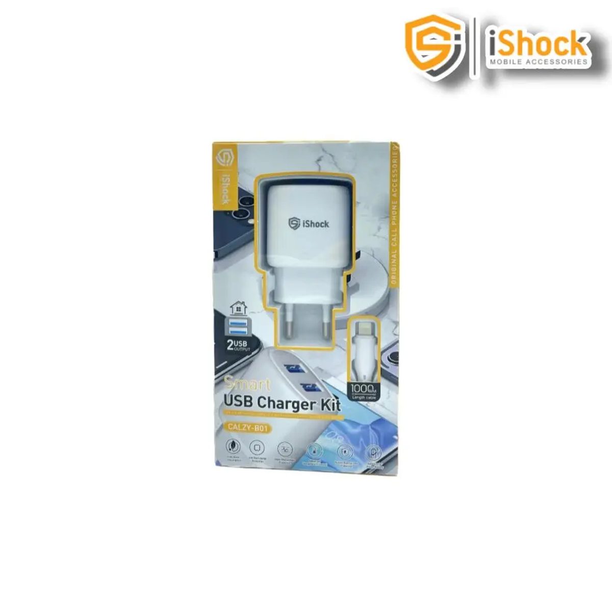 iShock Is-t05 Mobile Charger for lightning – شاحن موبايل مع وصلة لشحن ايفون 3
