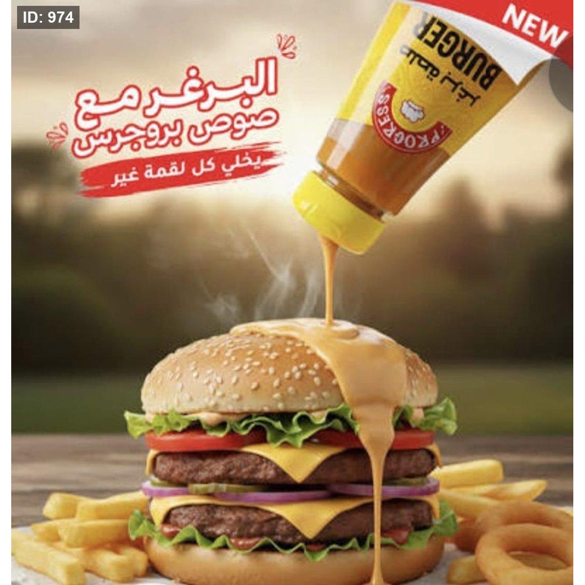 صوص البرغر