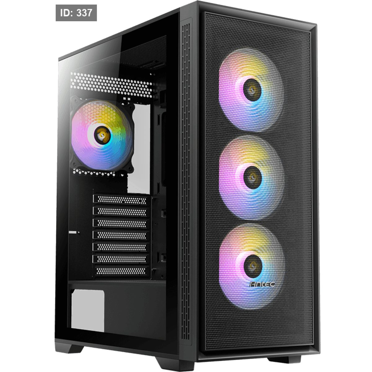CASE ANTEC AX81 ELITE ARGB MID TOWER BLACK