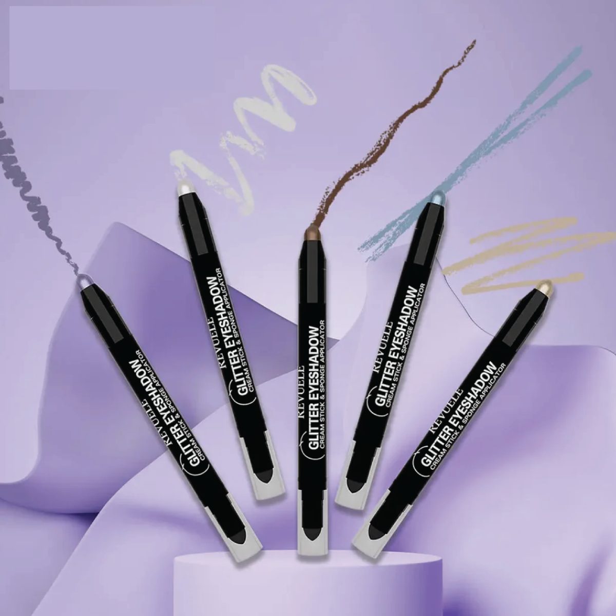 Revuele Glitter Eyeshadow Pencil 2