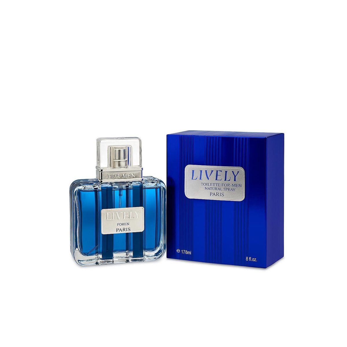 Lively For Men – عطر رجالي منعش بلمسة عصرية.