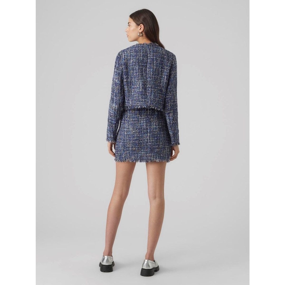 SHORT TWEED BLAZER 3