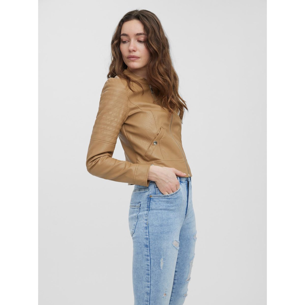 SHORT COATED JACKET 2