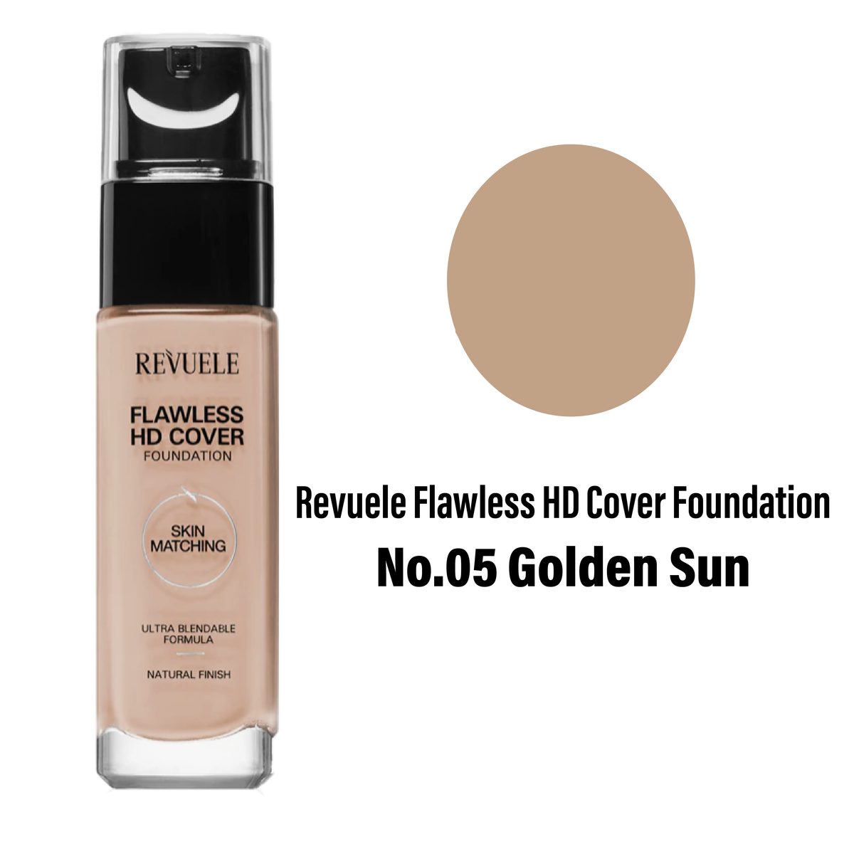 Revuele Flawless HD Cover Foundation 3