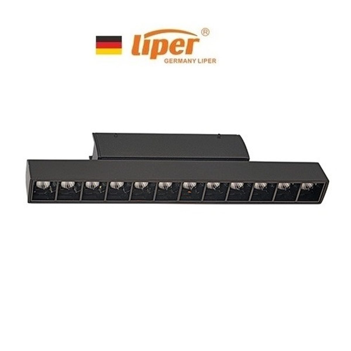 انارة مغناطيس ثابت عدسات اسود LIPER CCT 6W 48V DC