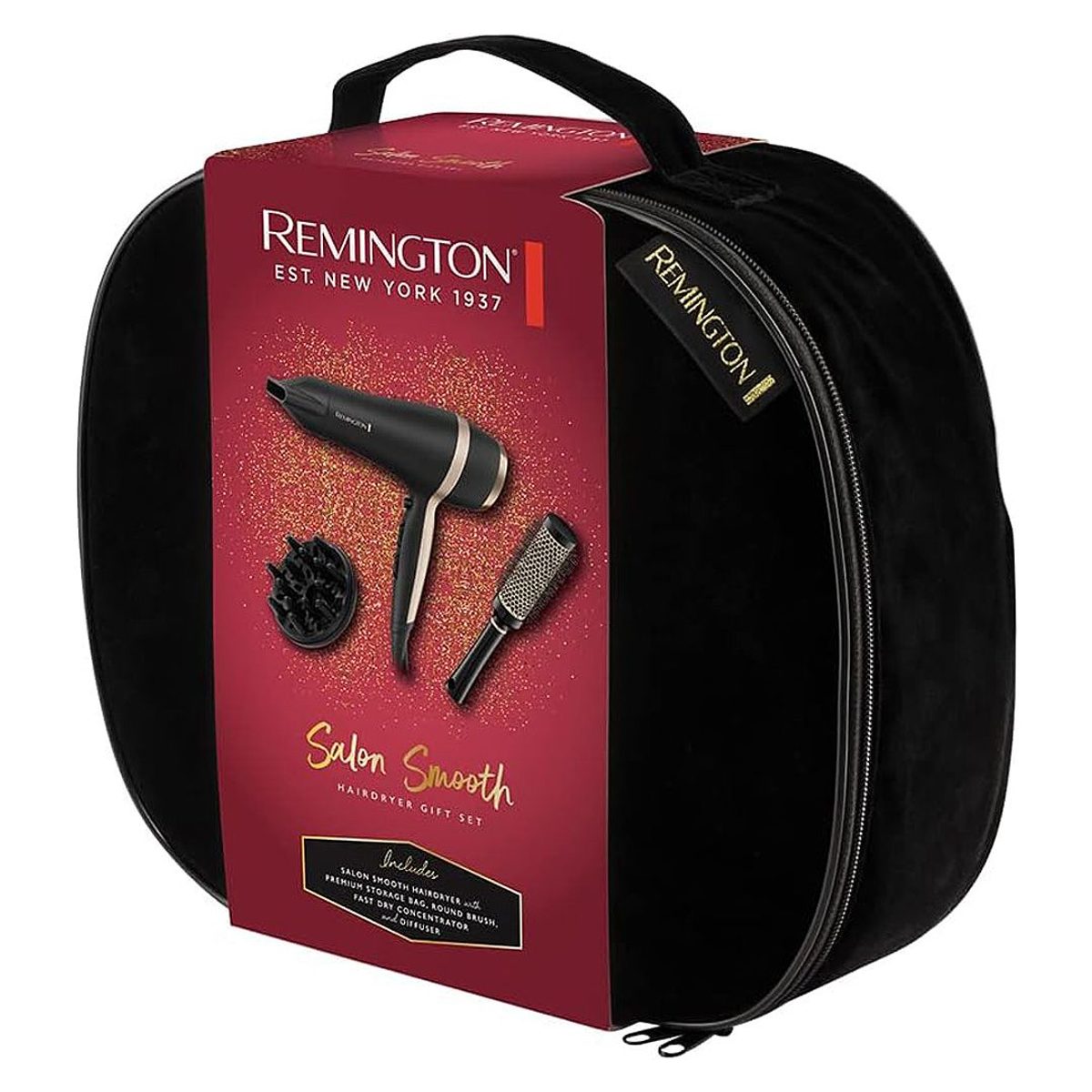 Remington Salon Smooth Hair Dryer Gift Set | بكج تصفيف الشعر